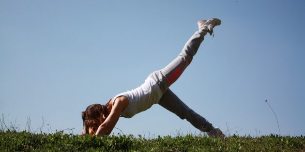 Image of woman exercising